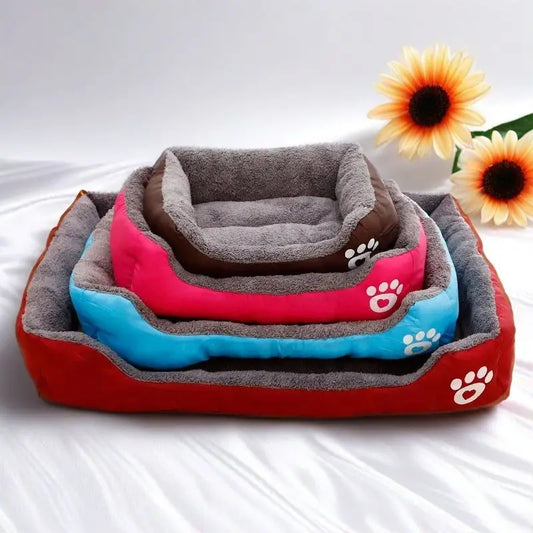 Premiun Orthopedic Dog Bed - Plush Memory Foam Pet House For Small To Large Dogs